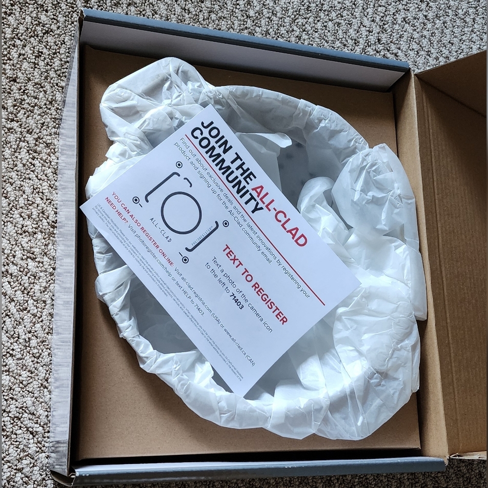 All-Clad Colander 5 Quart, Stainless Steel premium strainer- NIB! Discnt Ship - Picture 5 of 8